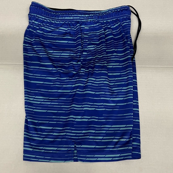 Nike - Pro Training Shorts - Blue - Dri-Fit - Stretch Pullover Elastic Waist - Picture 7 of 11